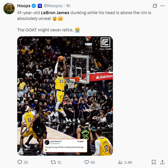 41岁勒布朗又创四历史第一!近三战场均29+8+8 湖媒:永远不该退役|湖人|詹姆斯|场均三双数据|洛杉矶湖人队|勒布朗-詹姆斯_新浪体育_新浪新闻